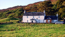 Kilbrennan Farm from the field in front of the house